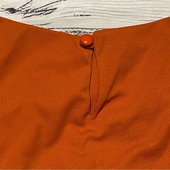 Stan Herman Jet Blue Orange Tunic Uniform Sz L Preowned - Picture 4 of 11